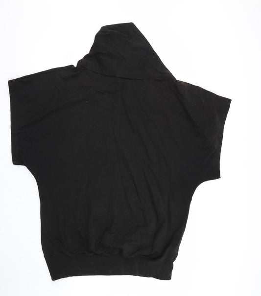 Denim co Womens Black Pullover Sweatshirt Size 16