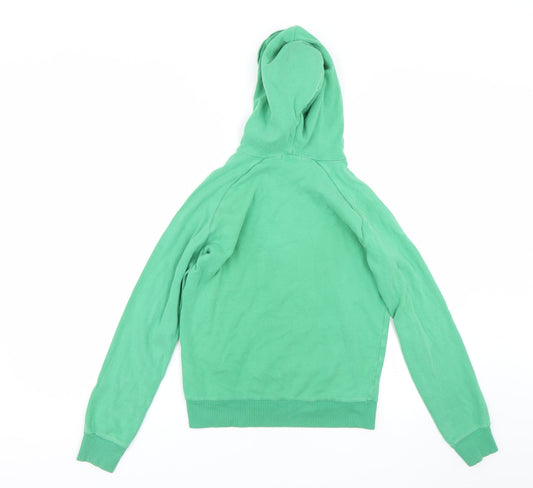 Topshop Womens Green Pullover Hoodie Size 6