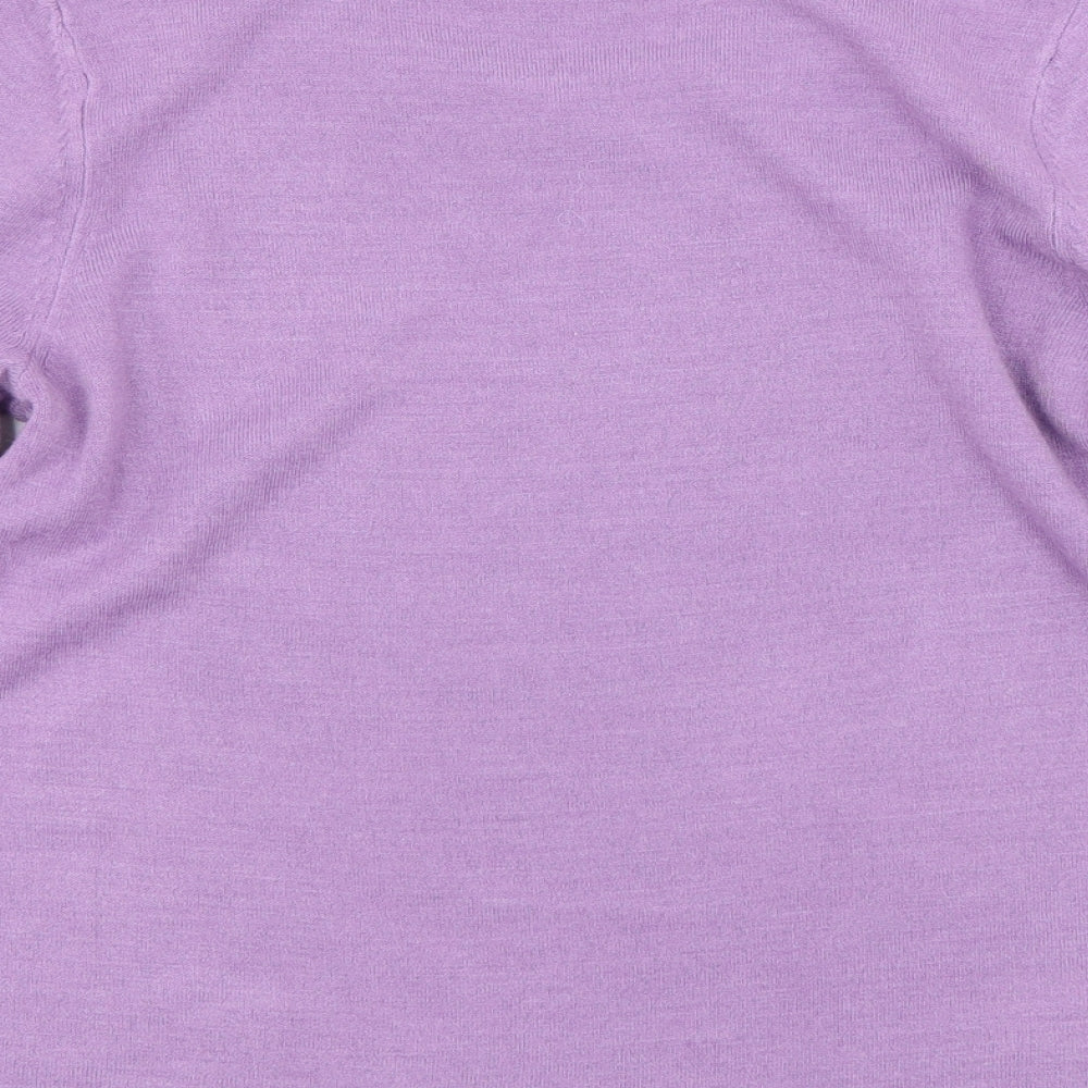 Preworn Womens Purple Pullover Jumper Size M