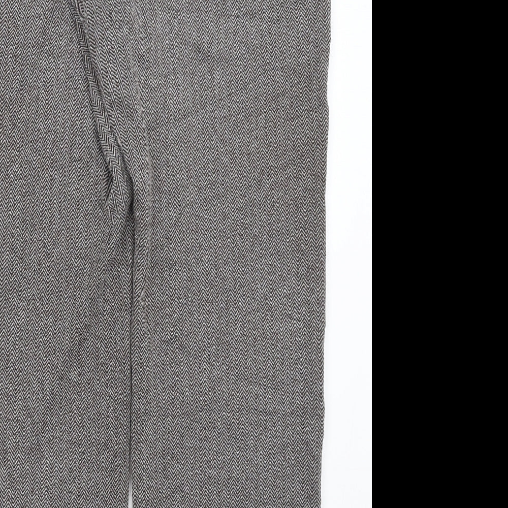 Susan Graver Womens Grey Trousers Size M L29 in