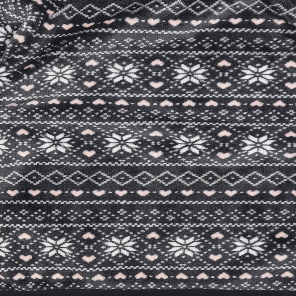New Look Womens Black Geometric Pullover Jumper Size 12