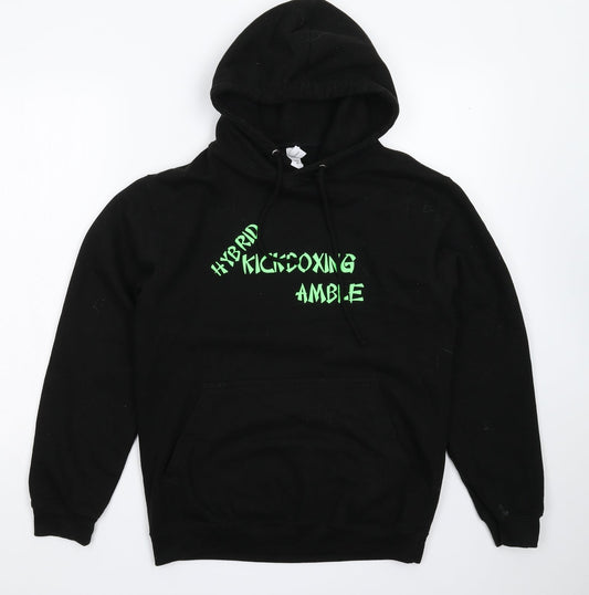All We Do is Mens Black Pullover Hoodie Size S