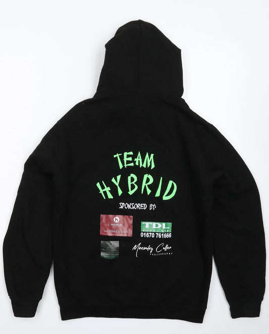All We Do is Mens Black Pullover Hoodie Size S