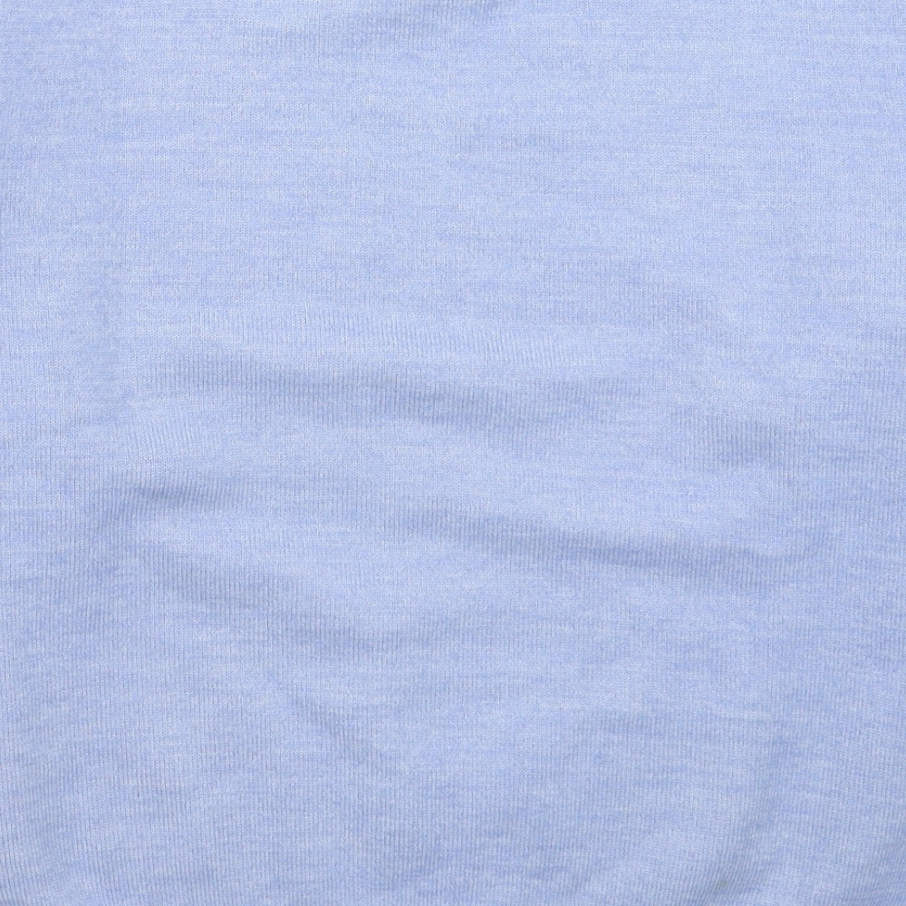 Wolsey Womens Blue Knit Pullover Jumper Size L