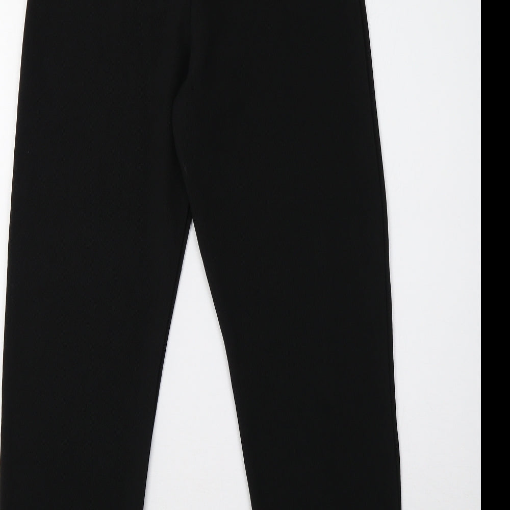 mic Womens Black Trousers Size M L27 in