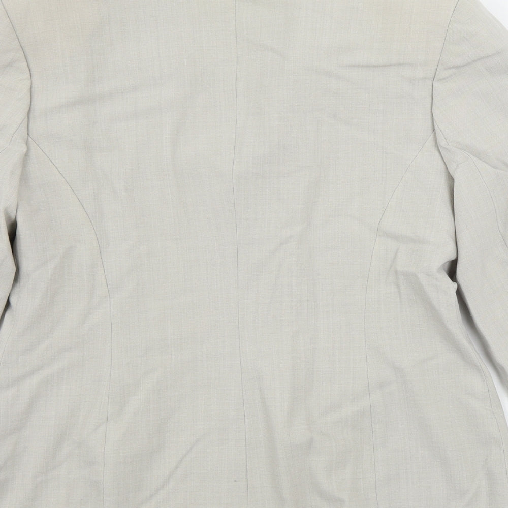 Principles Womens Grey Jacket Blazer Size 12