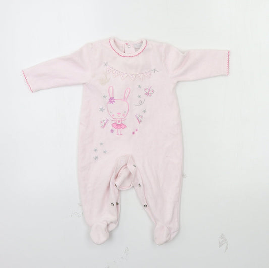 Zip Zap Girls Pink Babygrow One-Piece Size 3-6 Months