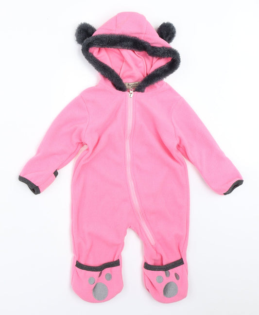 Rorychen Girls Pink Romper One-Piece Size 6-9 Months