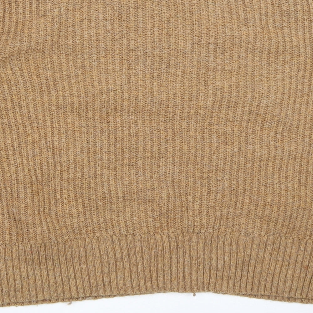H&M Womens Beige Pullover Jumper Size M