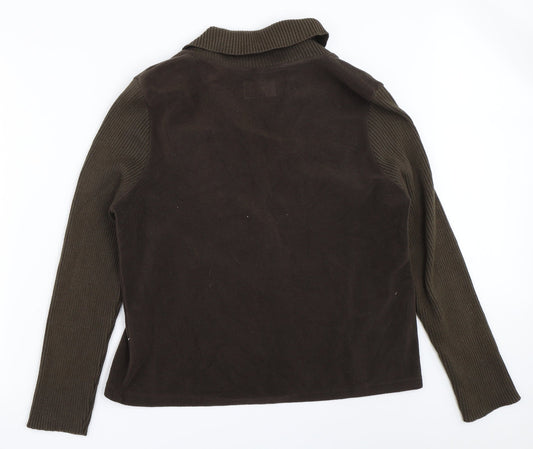 Per Una Womens Brown Jacket Size L