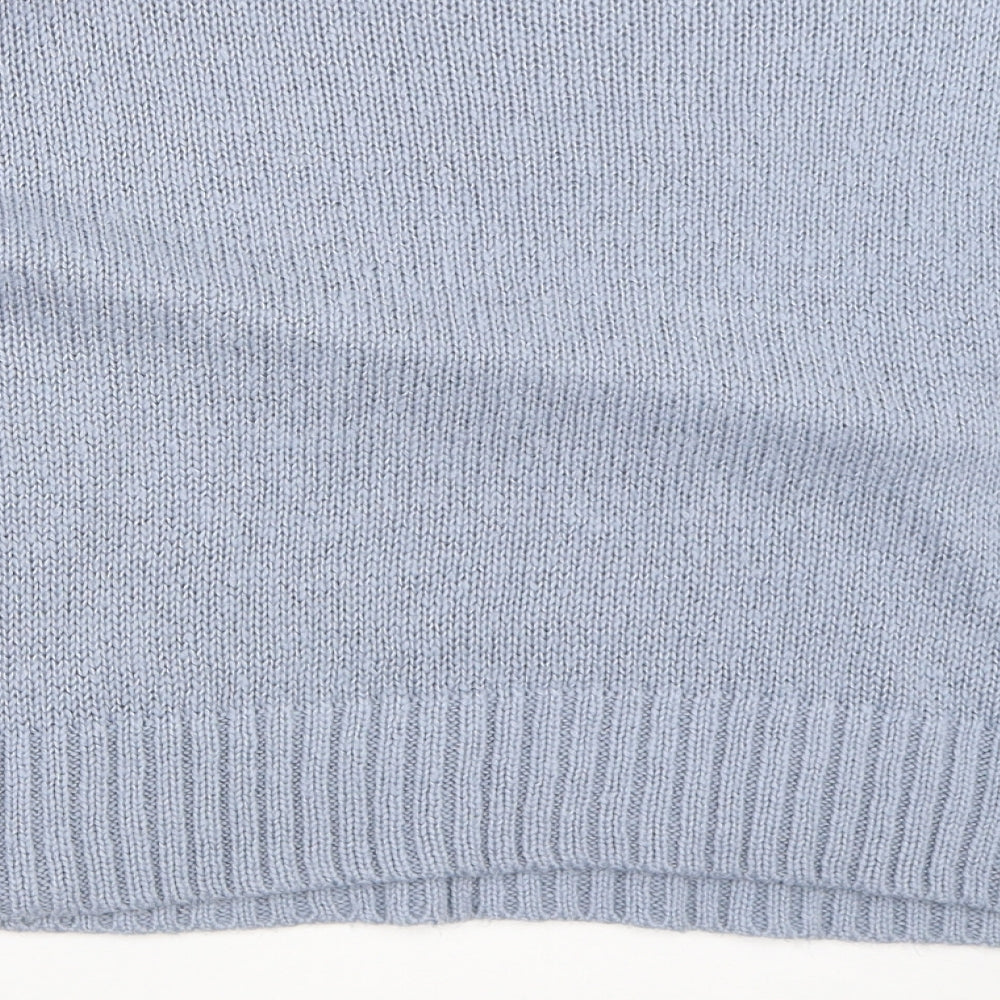New Look Womens Blue Pullover Jumper Size L