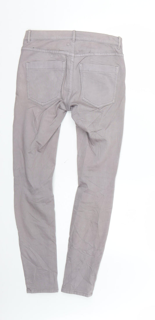 fc jeans Womens Grey Skinny Jeans Size 6 L26 in