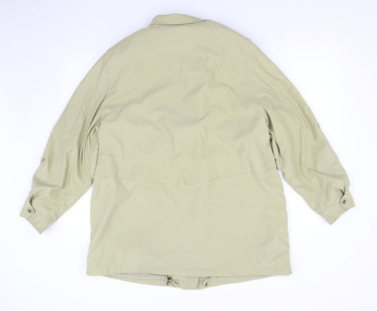 M&S Womens Yellow Overcoat Coat Size 16