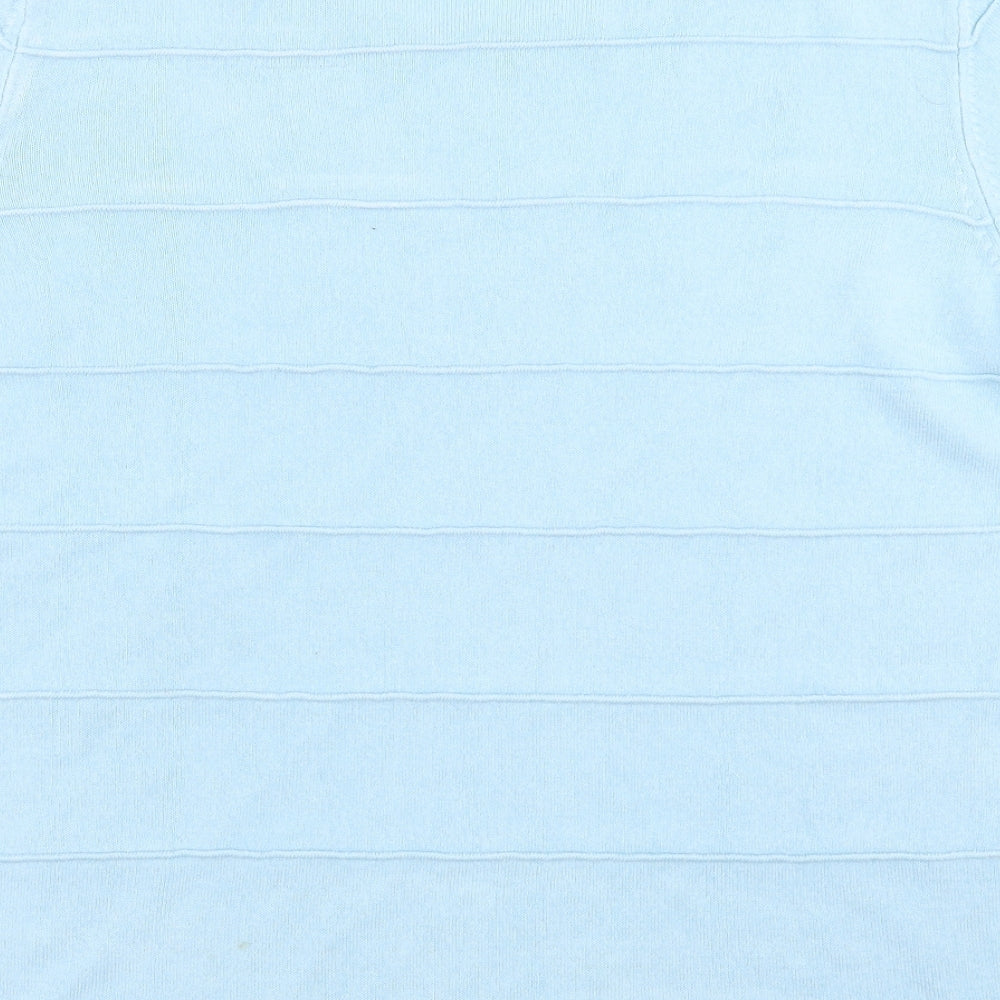 Marks and Spencer Mens Blue T-Shirt Size 14