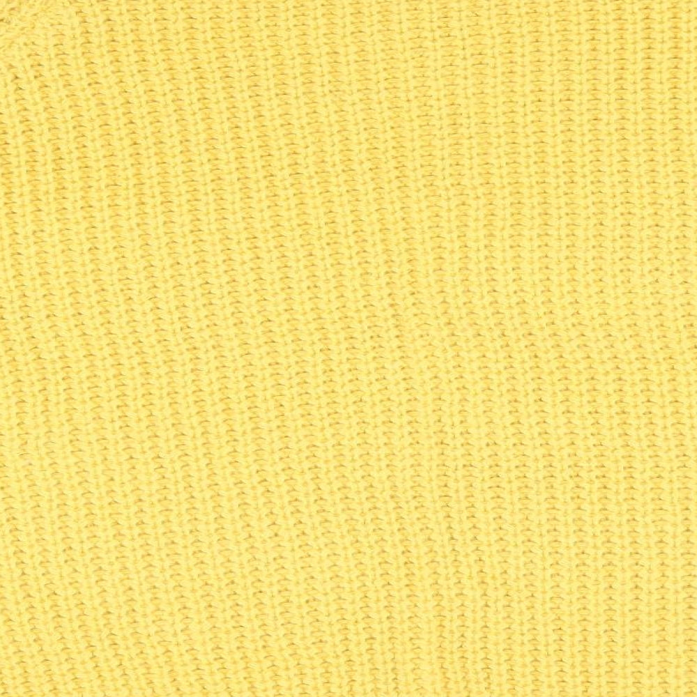 Marks and Spencer Womens Yellow Pullover Jumper - Chunky knit