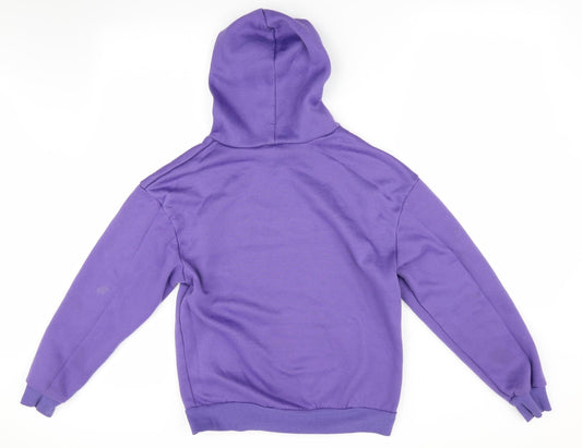 Preworn Womens Purple Pullover Hoodie Size S