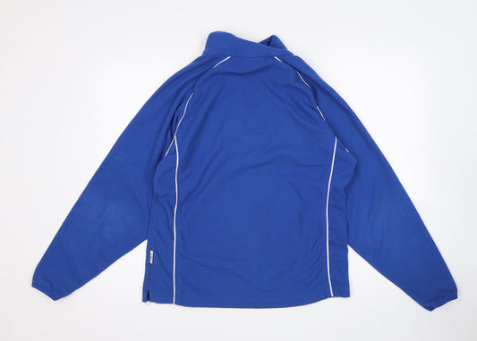 SWI Mens Blue Pullover Sweatshirt Size S