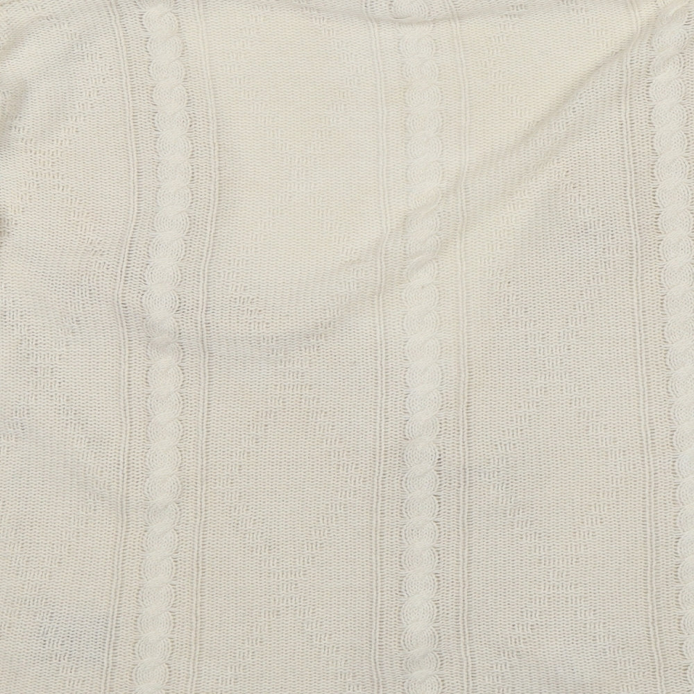 In the Style Womens Beige Cardigan Jumper Size 8