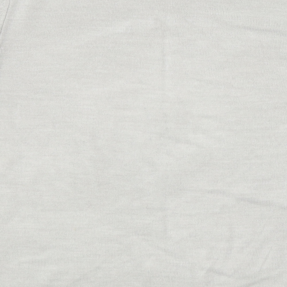 M&S Womens Grey Pullover Jumper Size 10