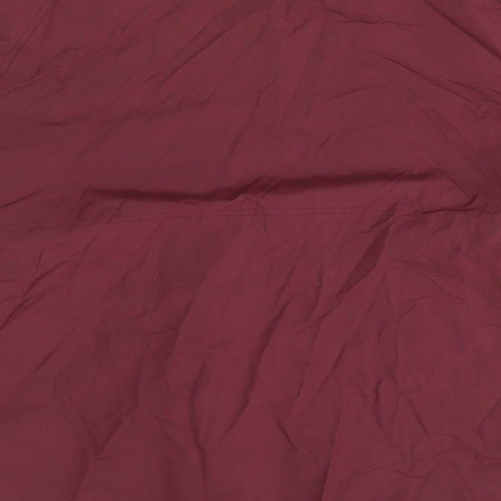 Hutson harbour Mens Red Anorak Coat Size M