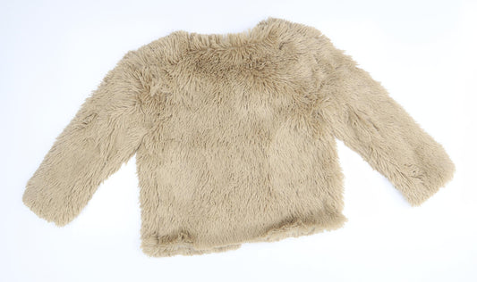 Preworn Womens Beige Jacket One Size