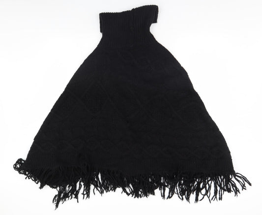 NEXT Womens Black Overcoat Poncho Size M