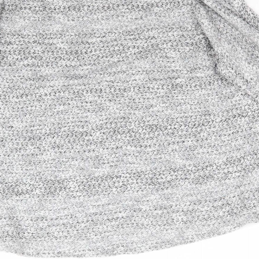 Dorothy Perkins Womens Grey Knit Pullover Jumper Size 12
