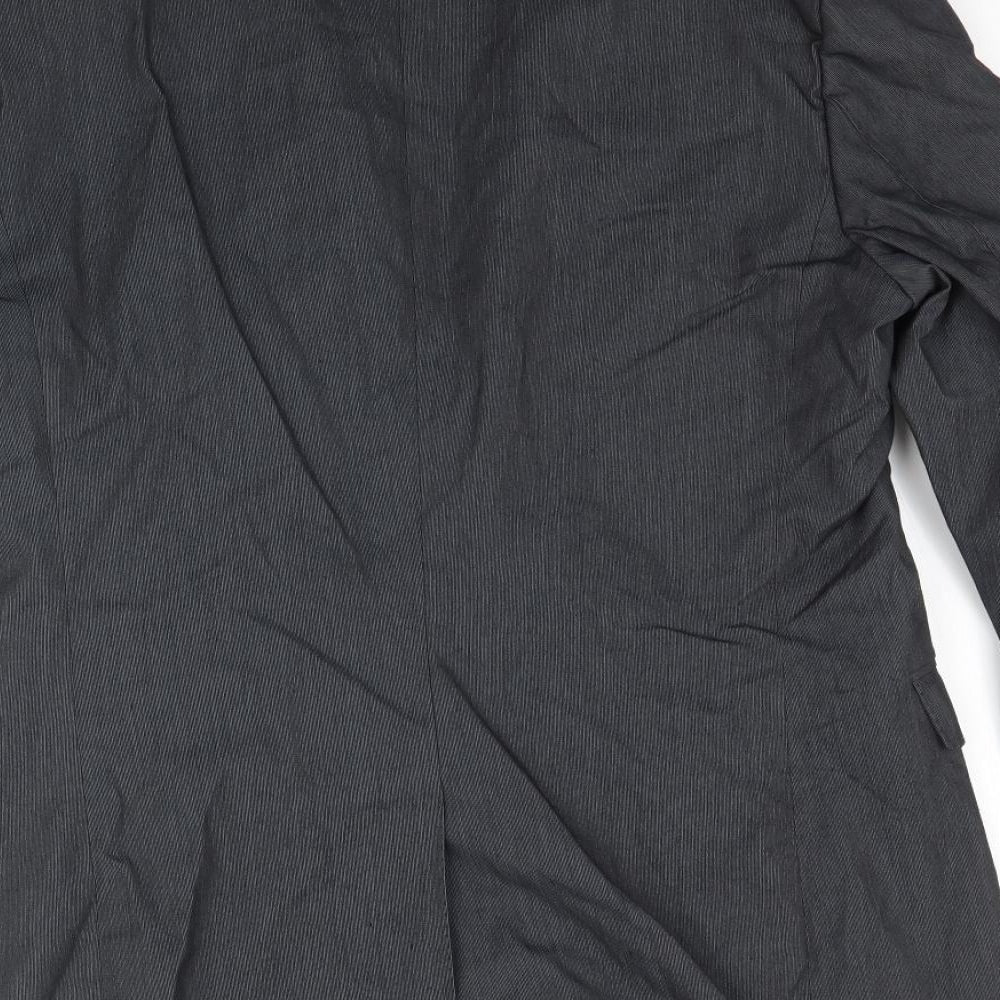 Zara Mens Black Jacket Suit Jacket Size 38