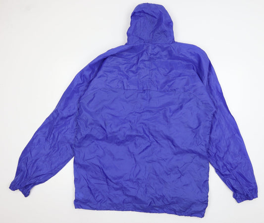 Marks and Spencer Womens Blue Parka Coat One Size