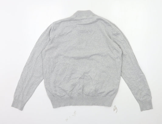 George Mens Grey Pullover Sweatshirt Size M