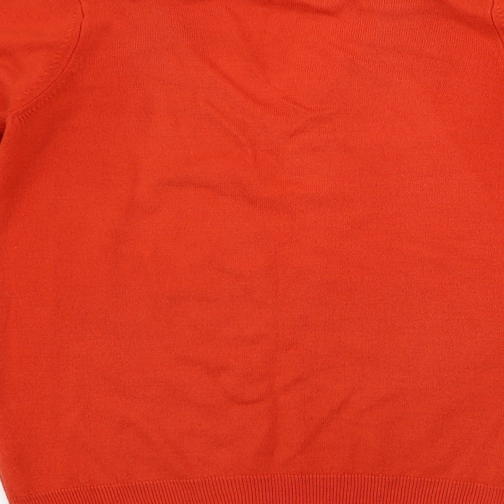 Marks and Spencer Womens Red Pullover Jumper Size 10