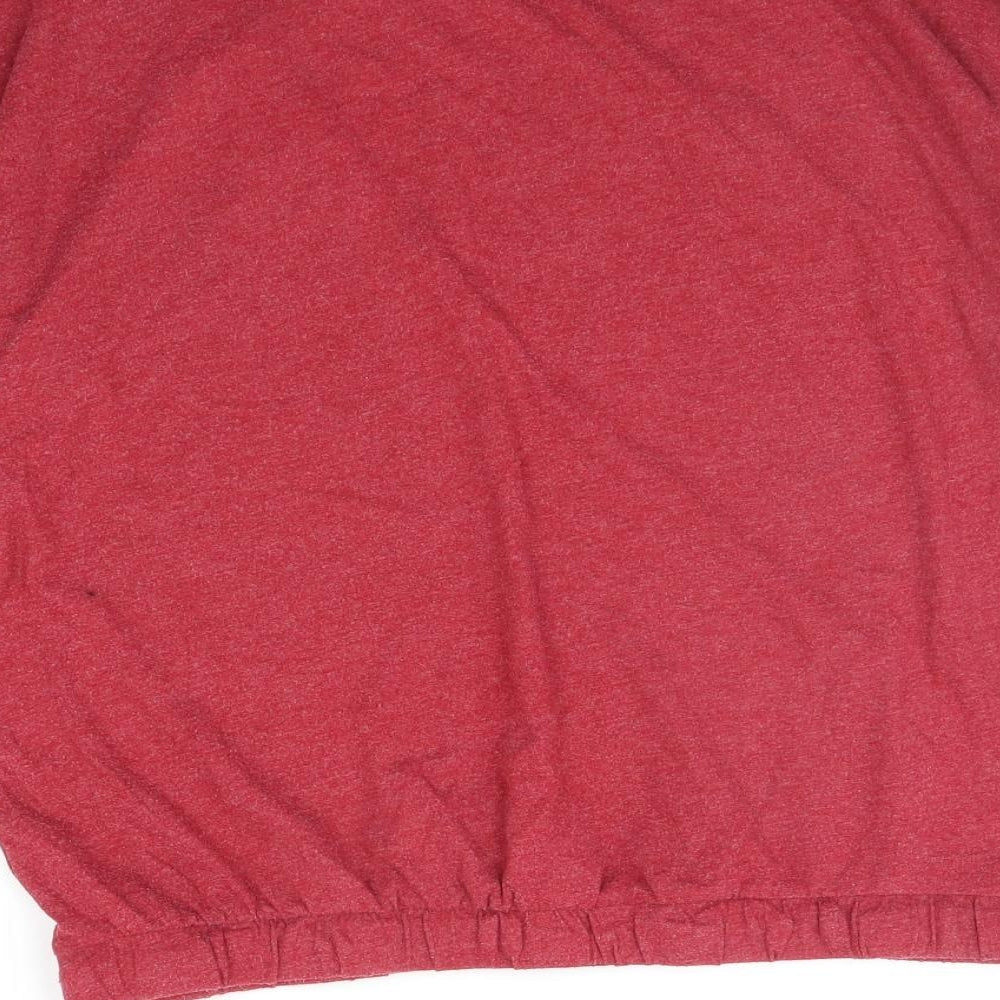Marks and Spencer Womens Red Pullover Jumper Size 16