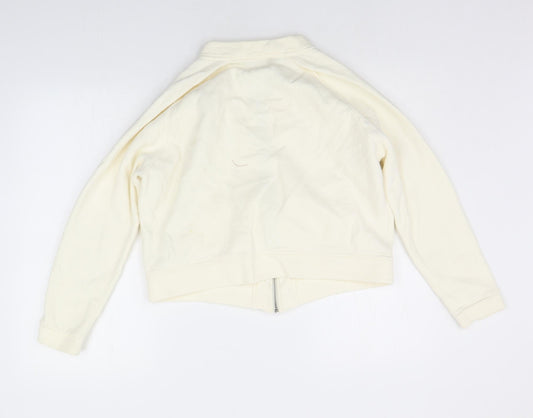 Moss Copenhagen Womens White   Jacket Coat Size M