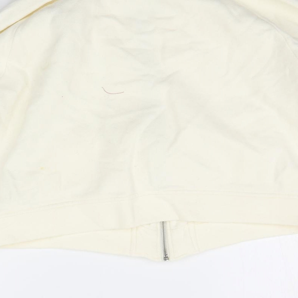 Moss Copenhagen Womens White Jacket Coat Size M