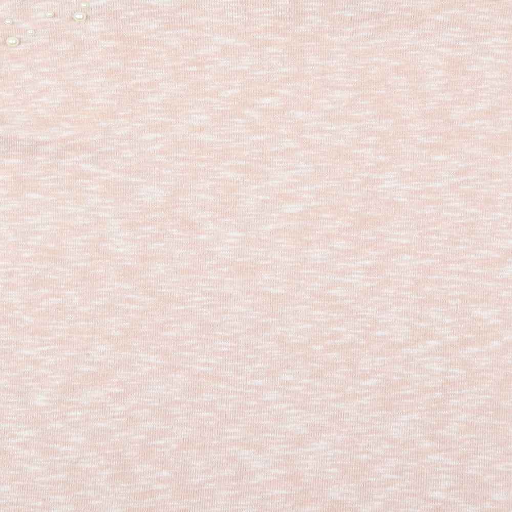 H&M Womens Pink Pullover Jumper Size S