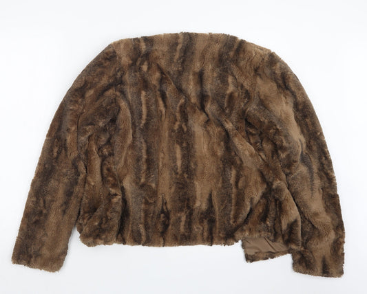 NEXT Womens Brown Jacket Size 10