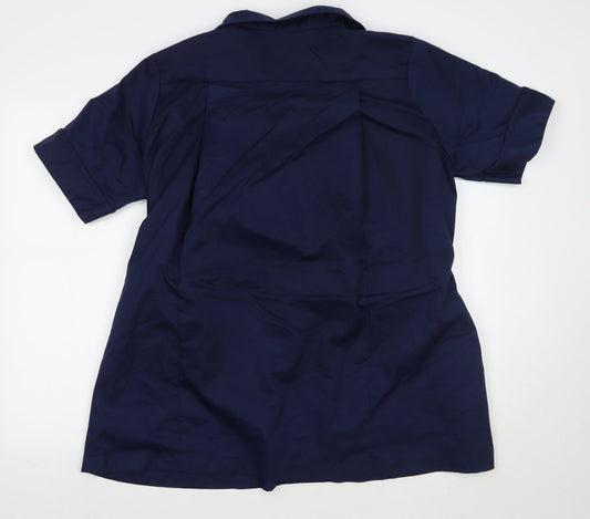 Boyd Cooper Womens Blue Basic T-Shirt Size 16