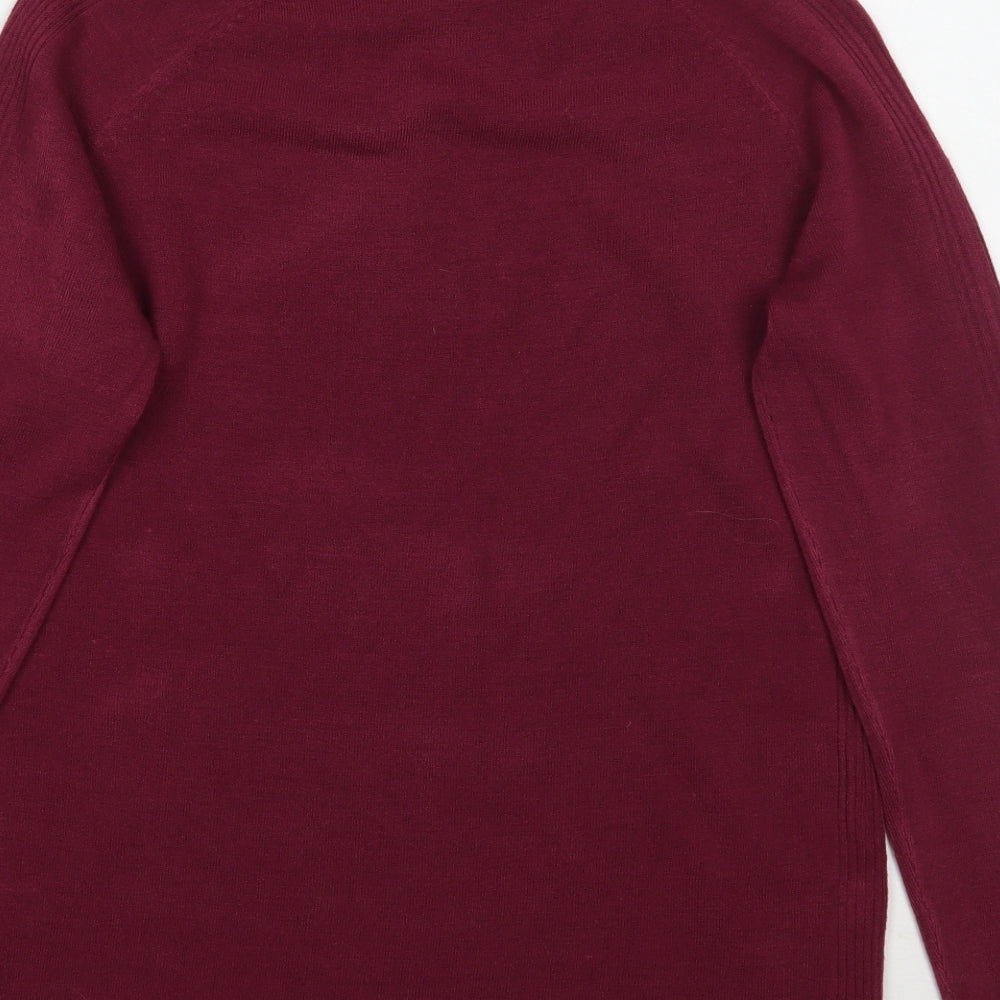TU Womens Purple Pullover Jumper Size 10