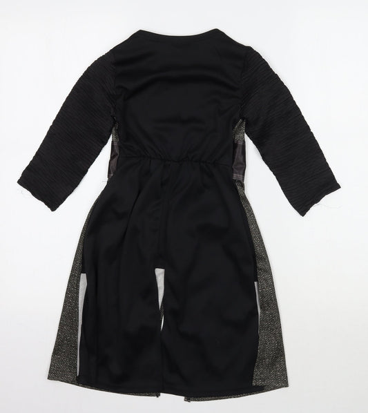 George Boys Black Basic Dress Shirt Size 3-4 Years - Starwars