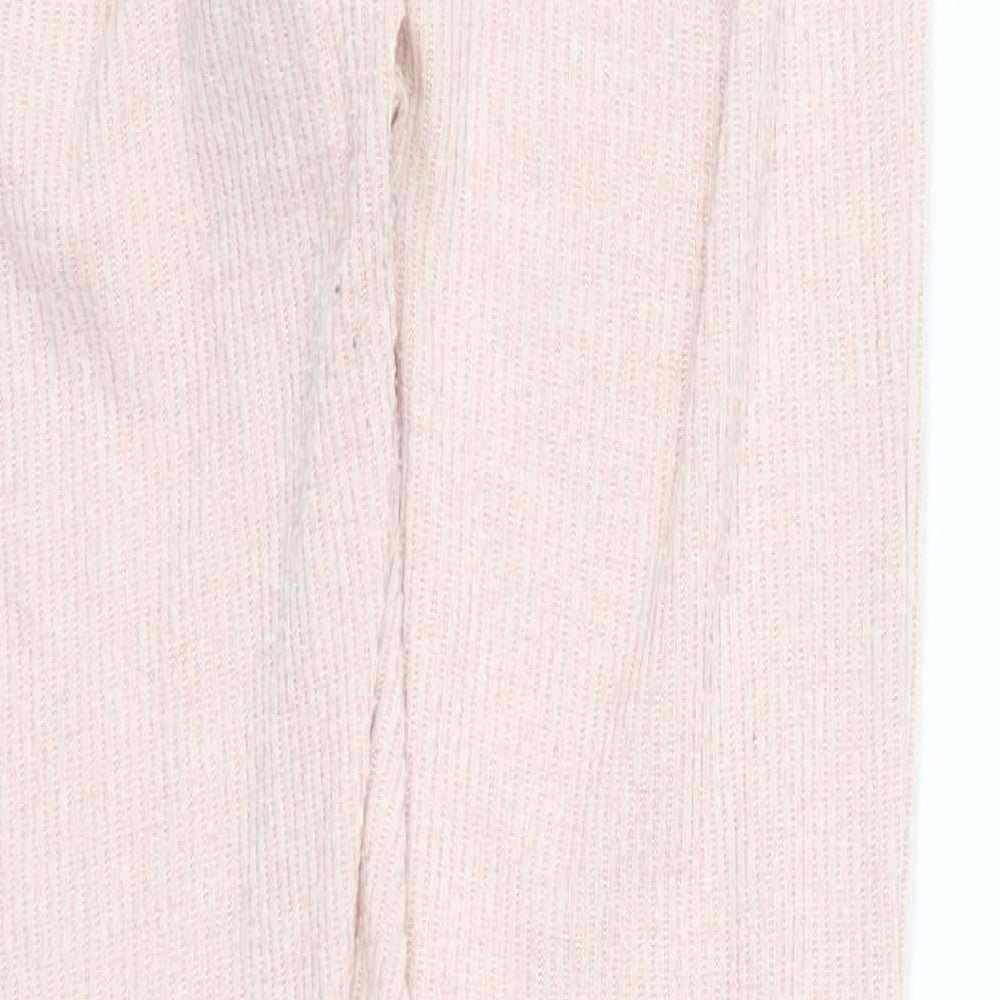 Primark Womens Pink Trousers Size 10 L29 in - Loungewear