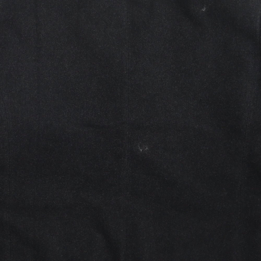 Pinstripe Mens Black Jacket Suit Jacket Size 42