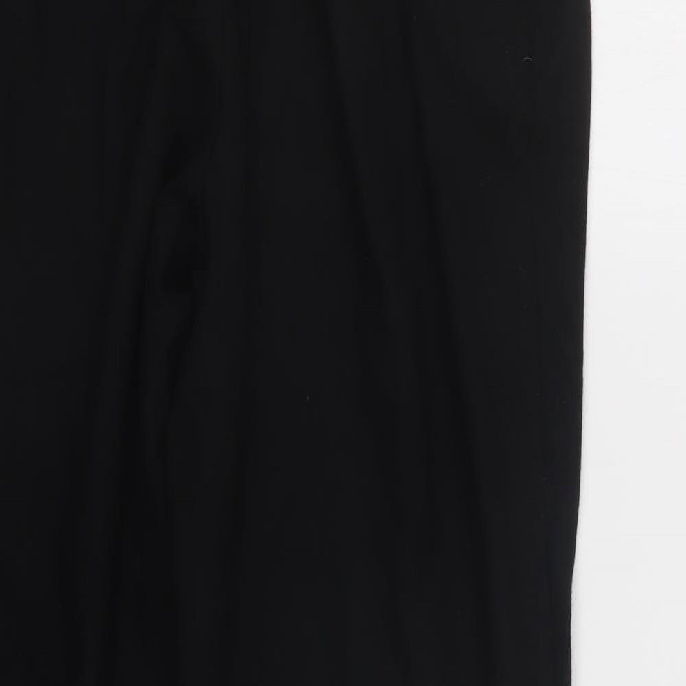 Preworn Womens Black Trousers Size 30 in L27.5 in