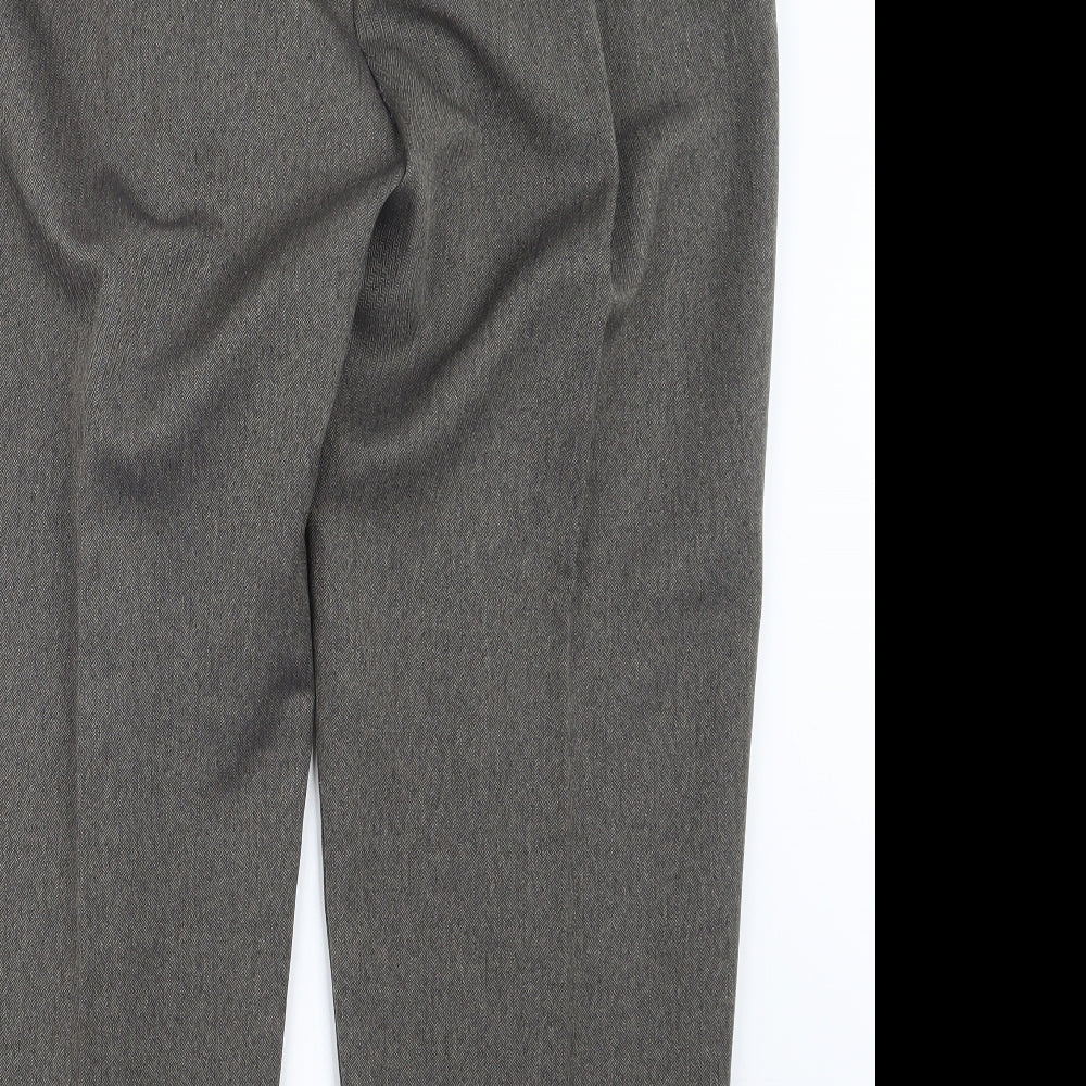 Preworn Womens Brown Trousers Size 30 in L26 in