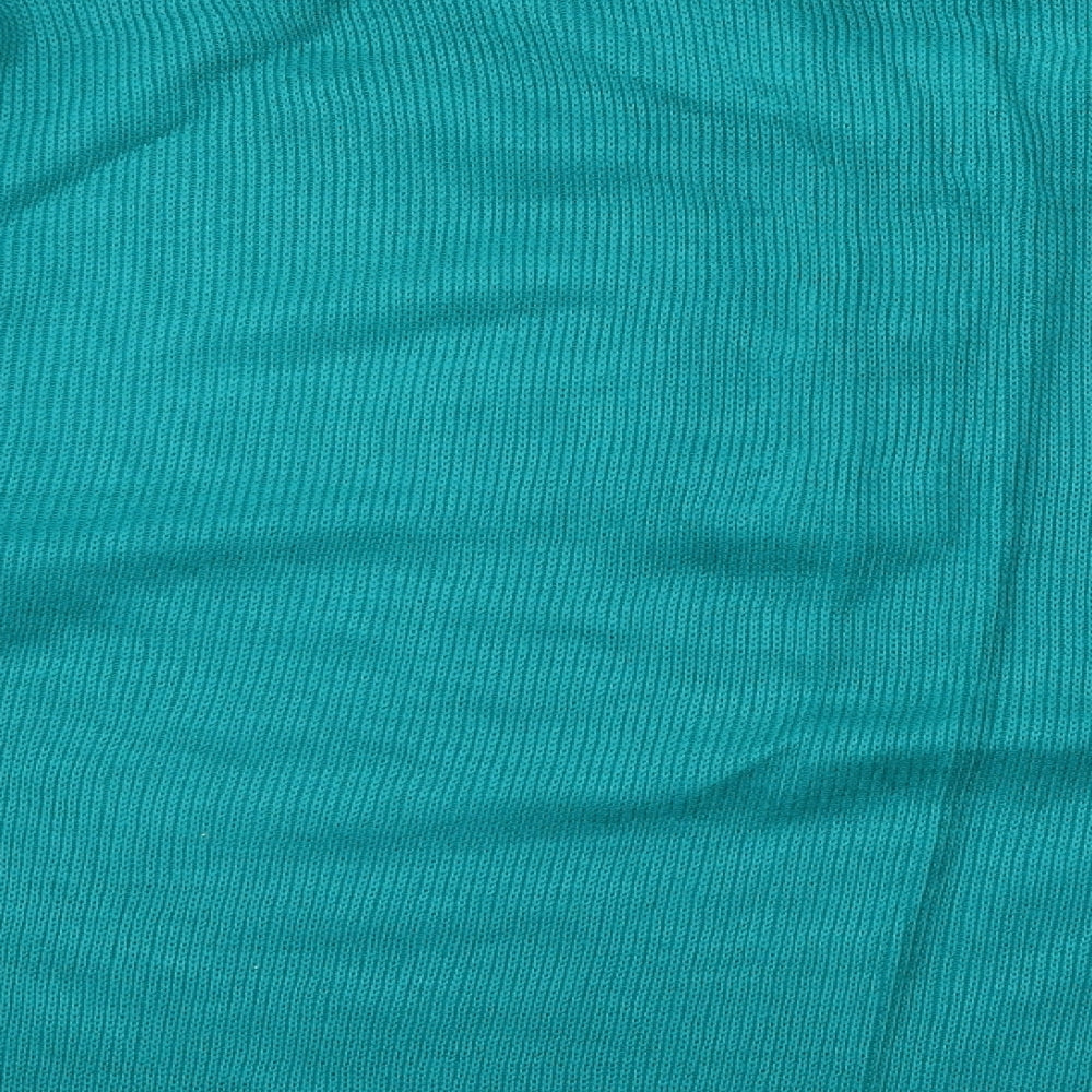 Janique Womens Blue Knit Pullover Jumper Size 16