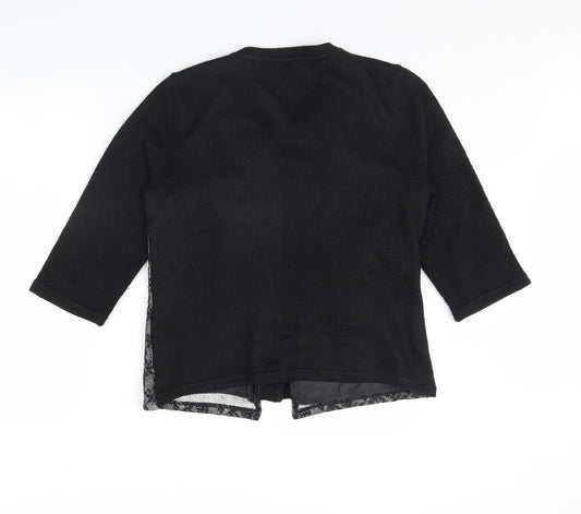 m&S Womens Black Jacket Size L