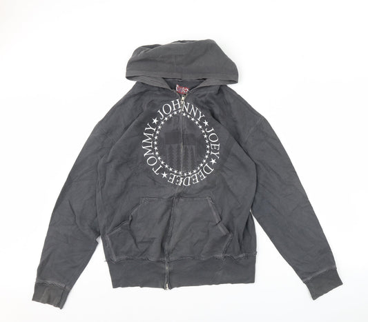 Preworn Womens Grey Pullover Hoodie Size M