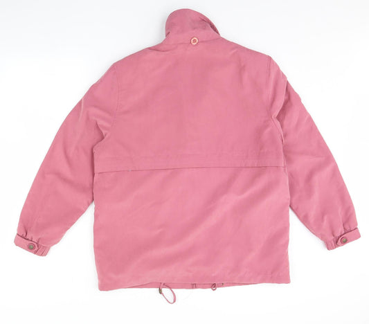 Preworn Womens Pink Jacket Coat Size 16