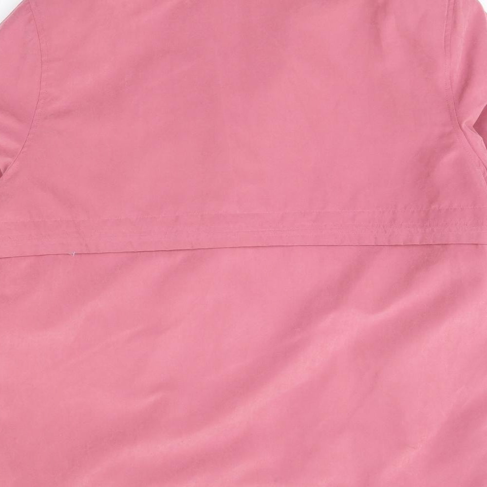 Preworn Womens Pink Jacket Coat Size 16