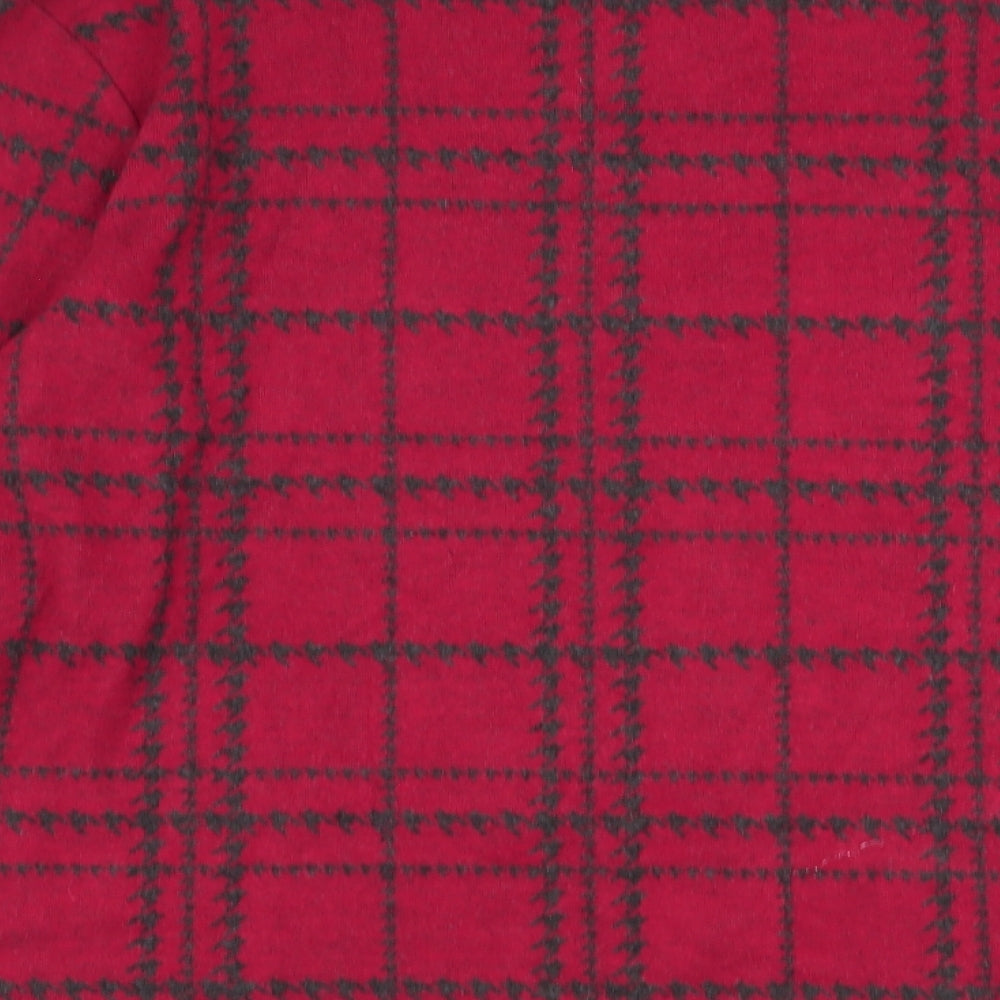 NEXT Womens Multicoloured Check Pullover Jumper Size 14