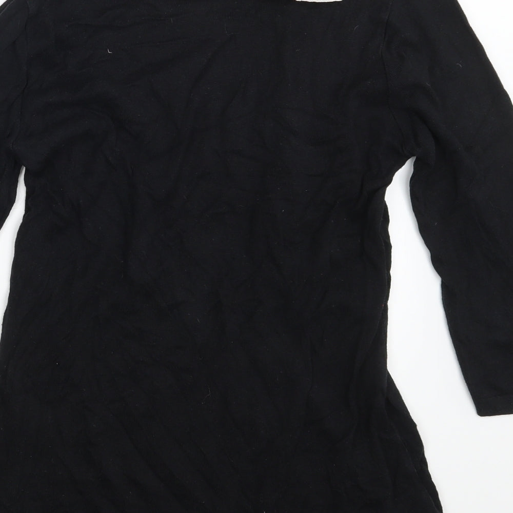 George Womens Black Pullover Jumper Size 10
